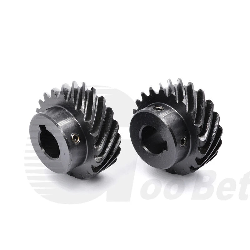 Module 1 1.5 2 Helical Gear C45 Steel Left-handed 45° 13 - 30 Tooth Motor Pinion