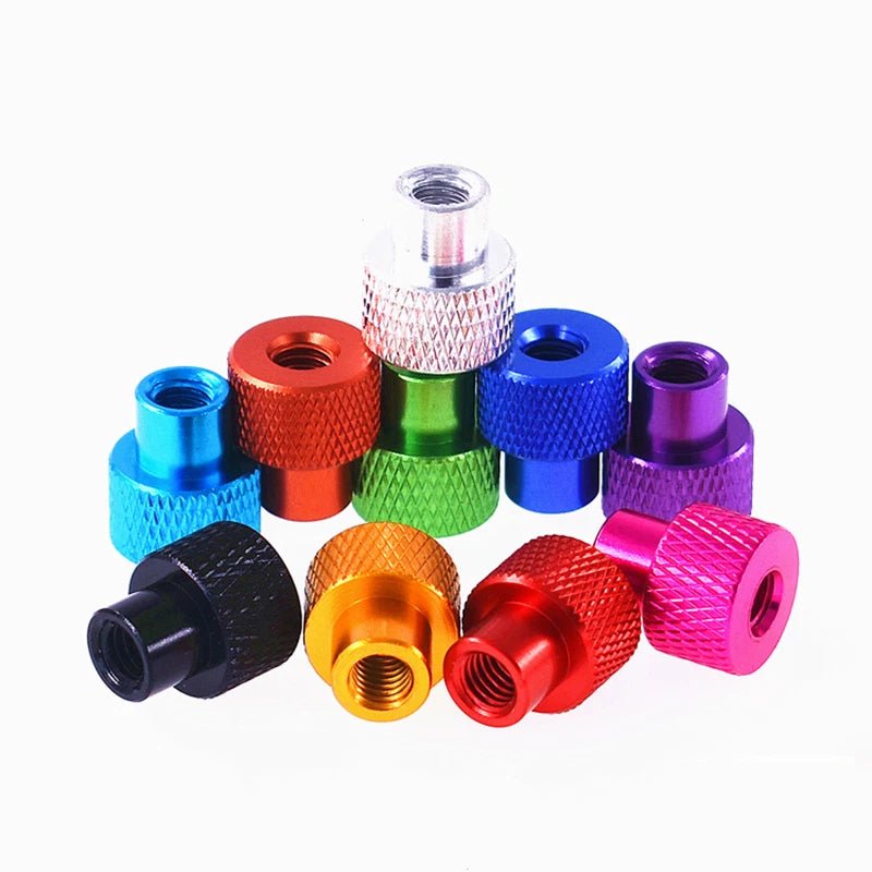 UNC Knurled Thumb Screws – Aluminum Alloy Hand Grip Knob Bolts with Through Hole - HomeDIYer