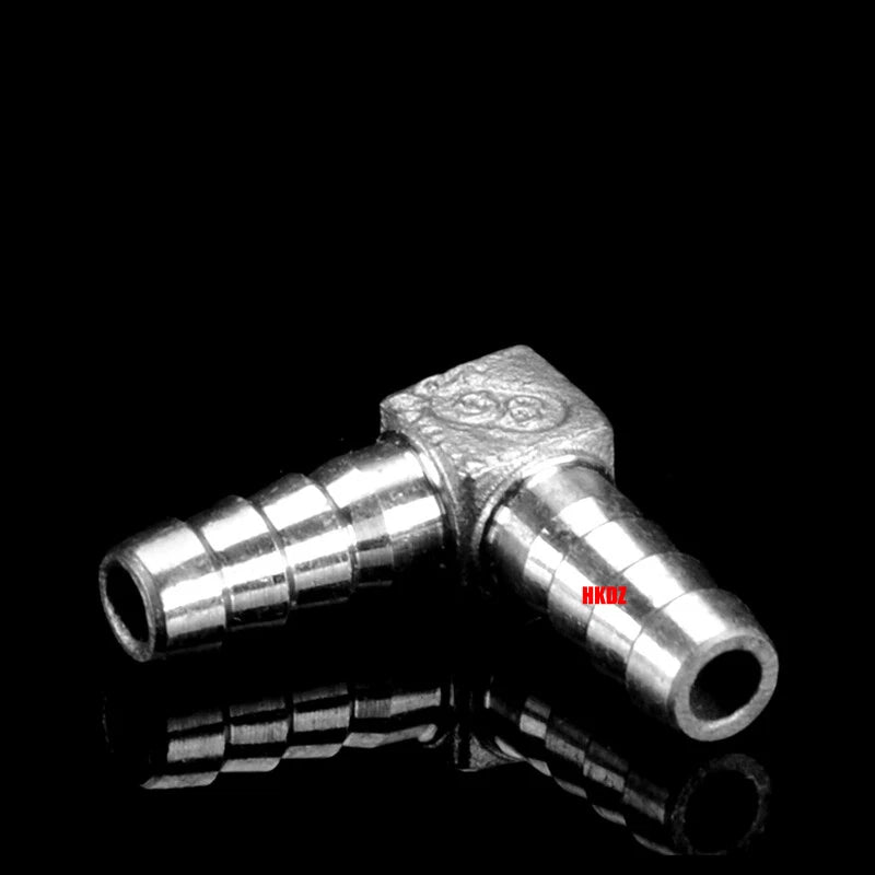 304 Stainless Steel Hose Barb 90° Elbow Fitting — BSP Taper Thread