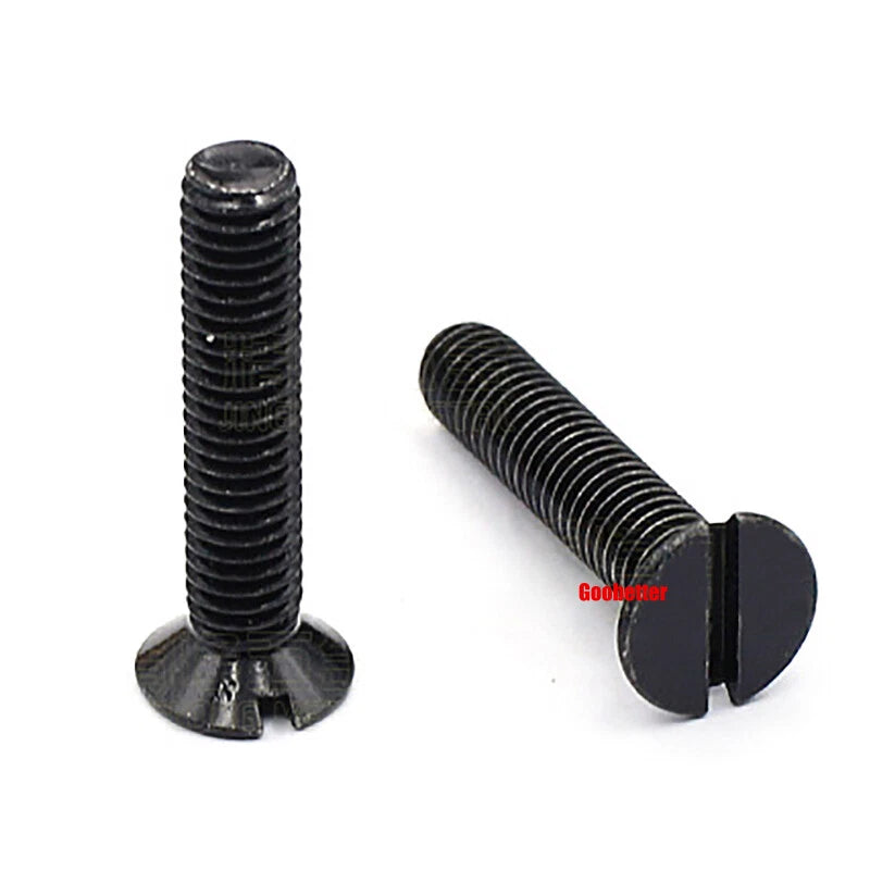 M1.2 M1.6 M2 M4 M5 M6 Slotted Countersunk Head Machine Screws Flat Bolts 3~25mm