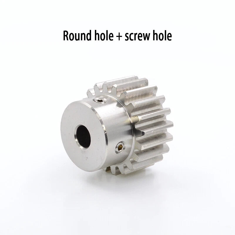 Module 1.5 Spur Gear A2 Steel 12-32 Tooth with Hub Pinion Motor Gear Bore 6-20mm