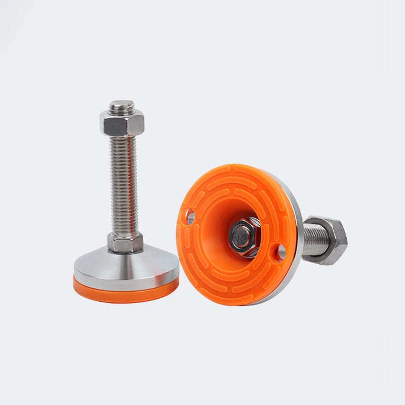 Anti‑Slip Heavy Levelling Machine Feet – Stainless Steel, Adjustable Height M8–M30 (30–200mm Lengths)