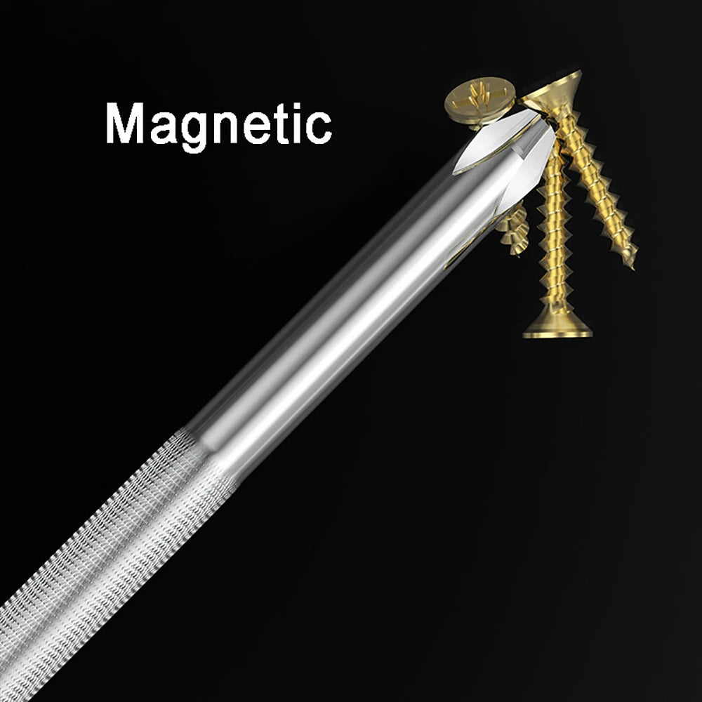 Magnetic Slot Phillips Hex Torx Screwdriver Wrench Right Angle Tight Space Bent