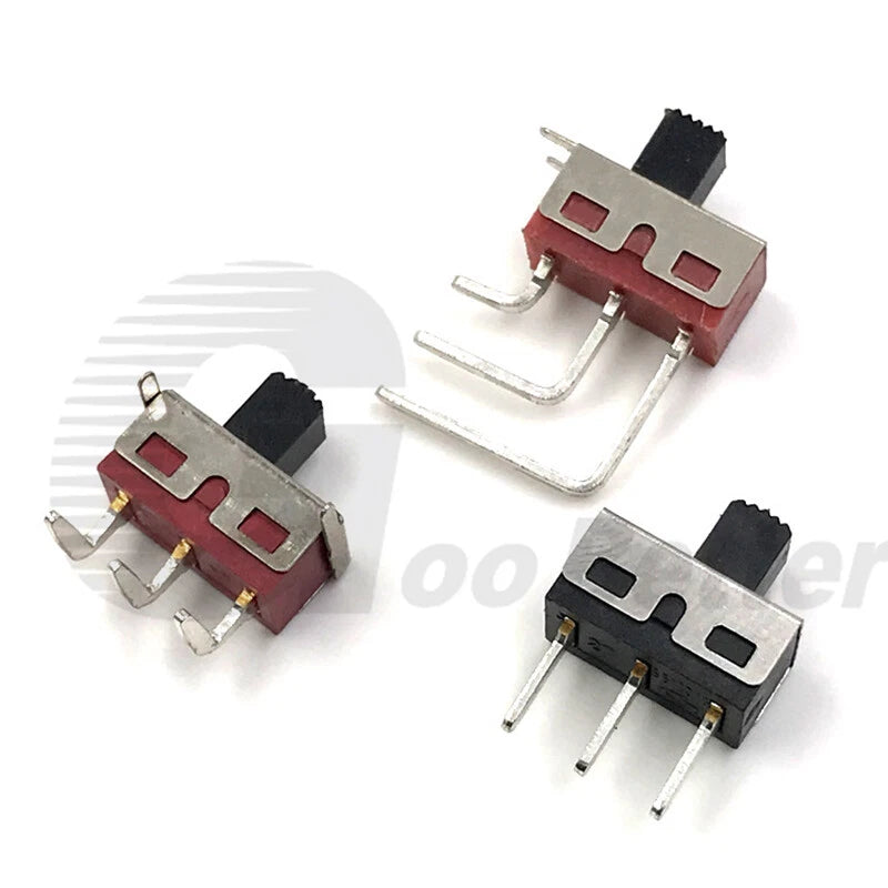 Miniature Slide Switch SPDT 2-Position On-Off Micro Toggle for Model Railway