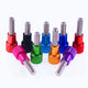 M6 Knurled Thumb Screws Aluminium + Stainless Steel Hand Tighten Grip Knob Bolts