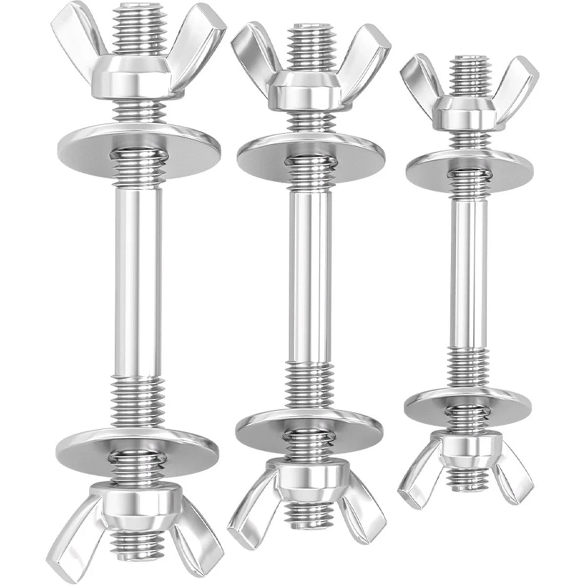 Double Headed Butterfly Wing Thumb Screws Bolts with Washer A2 Stainless Steel