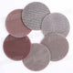 150mm Mesh Sanding Discs — P80 to P400 Grit 6‑Inch Hook & Loop Sandpaper 25/50 Pack