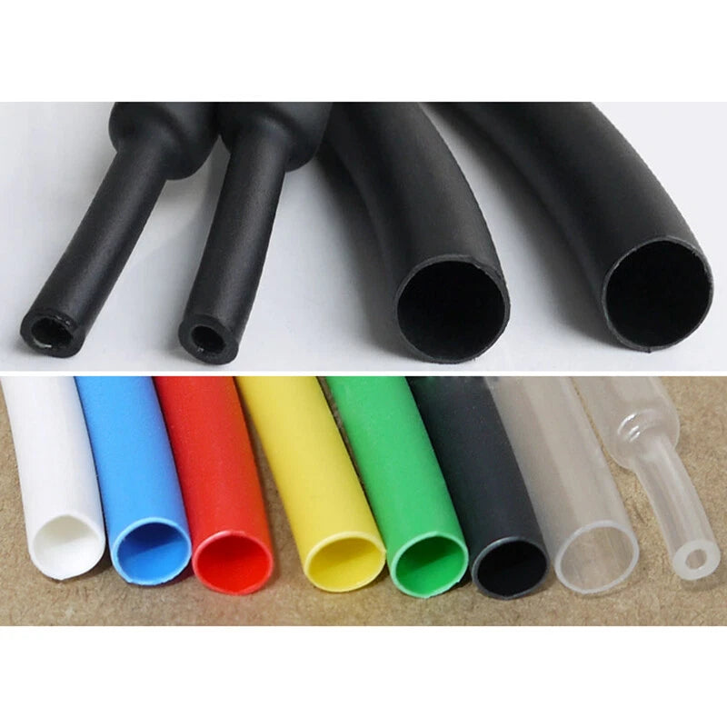 3:1 Dual Wall Heat Shrink Tubing with Adhesive Lining — Waterproof Wire Insulation Sleeve