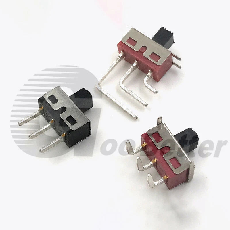 Miniature Slide Switch SPDT 2-Position PCB Mount — SS/SK Series, DC 24V