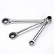 Ratchet Spanner Combination Double-End Metric Wrench Mirror Polished 6mm~24mm