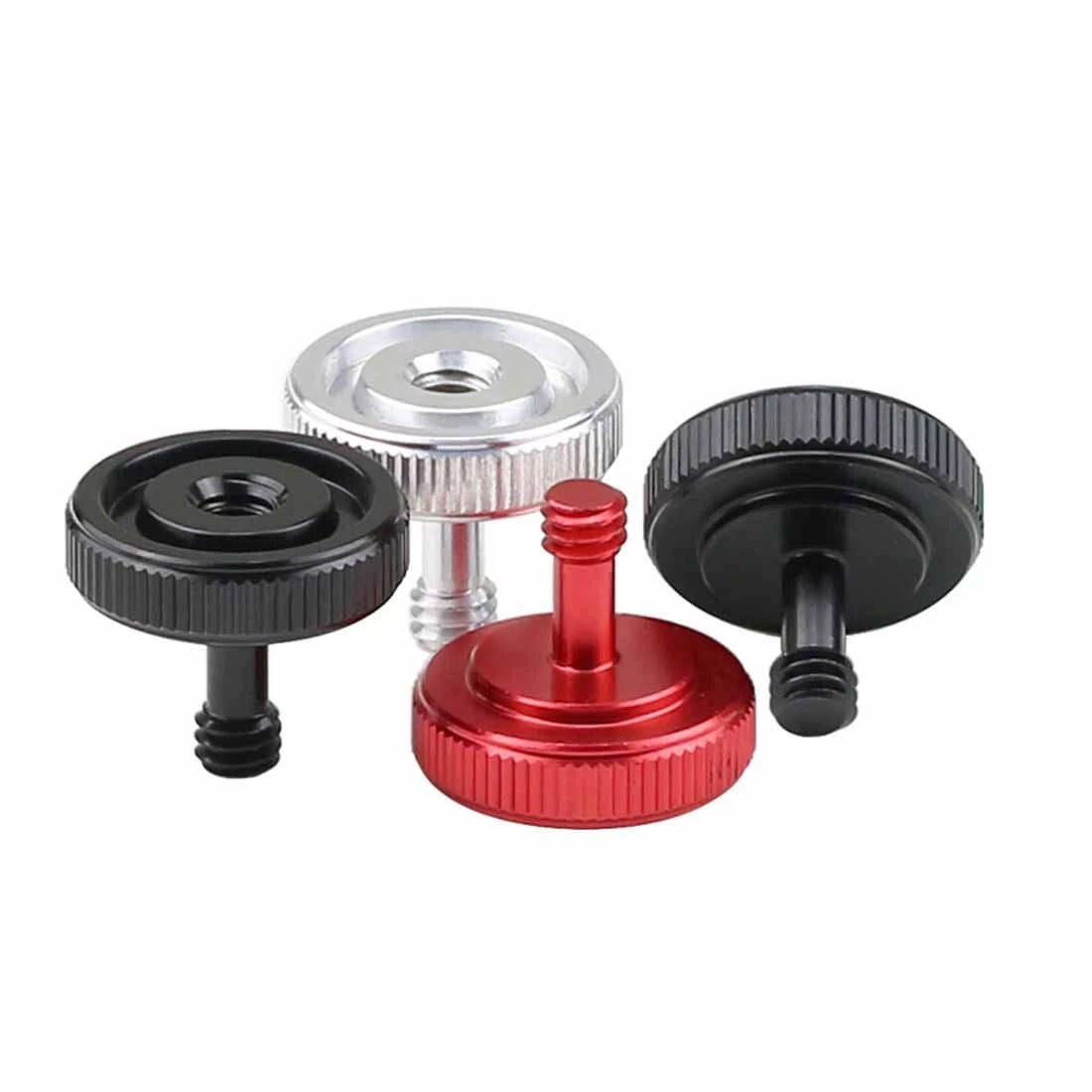 1/4" Camera Thumb Screws – Aluminum Alloy & Stainless Steel Pan Head Adapter Bolts - HomeDIYer