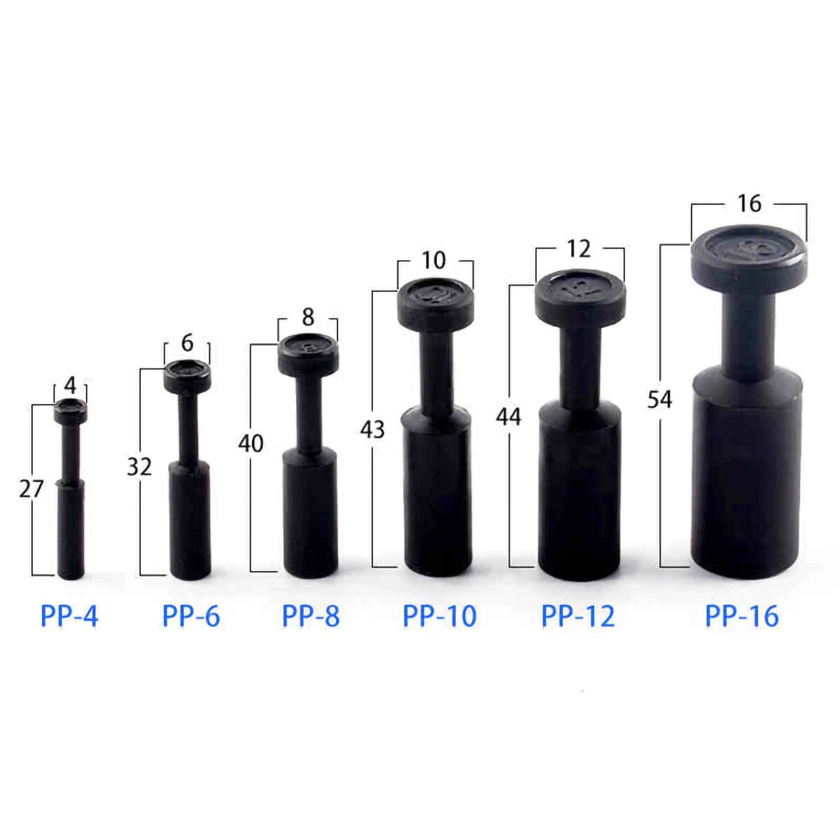 Pneumatic Push-In Fittings | Air & Water Hose Quick-Release Tube Connectors