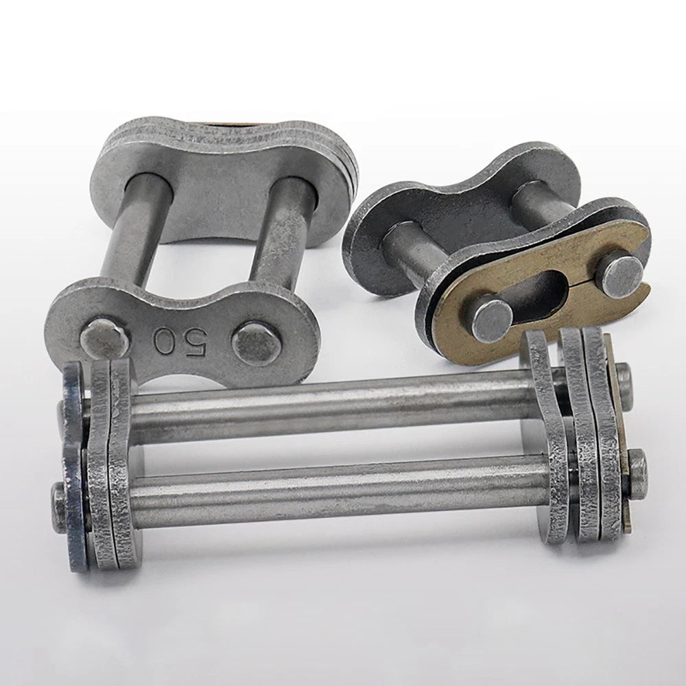 04C to 06C Transmission Drive Chain and Roller Chain Connector Full/Half Buckle