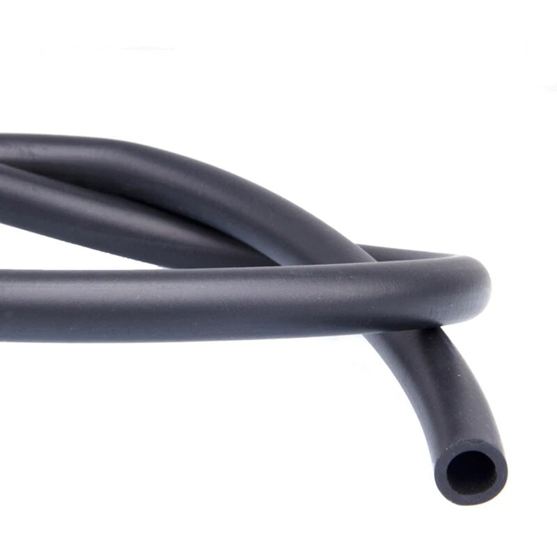 Black Fluorine Rubber Tube Fuel Hose OD 4-38mm,Oil Line Fuel Pipe Tubing Petrol