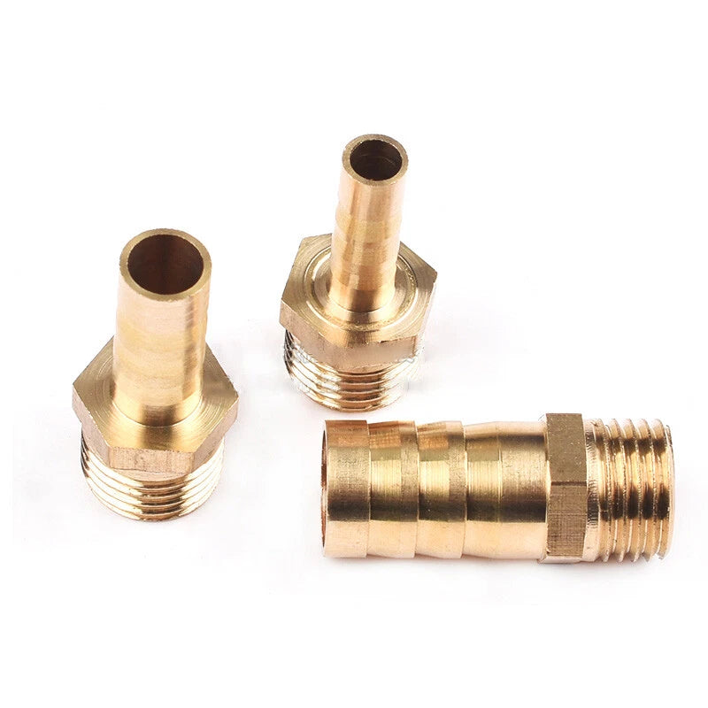 BSP Hose Barb Fittings — Y-Piece, T-Piece, Straight & Elbow Connectors