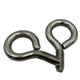 M3 M4 M5 M6 M8 M10 Stainless Steel Eye Screws Ring Hooks Eye Bolts Closed Screws