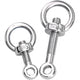 M10 M12 M14 Stainless Steel Eye Bolt & Eye Nut Set — A2-304, Threaded Lifting Ring