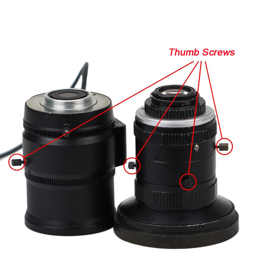 M2.5 Knurled Thumb Screws — Flat Head, Hand-Grip Bolts for PC Case & Electronics