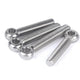 A2 Stainless Steel Eye Bolts M5–M24 | Threaded Ring Screws for Catenary Wire & Hanging