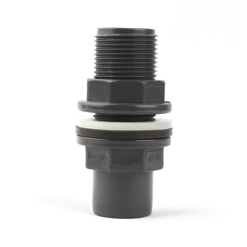 20mm~63mm Hi-Quality UPVC Water Tank Inlet Outlet Joint Overflow Pipe Fittings
