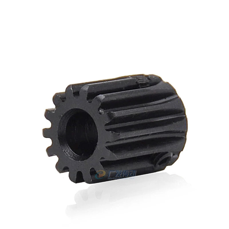 1 Mod Pinion Gear 10T 12T 14T Spur Gear With Screw 45# Steel 4/5/6/7mm Bore