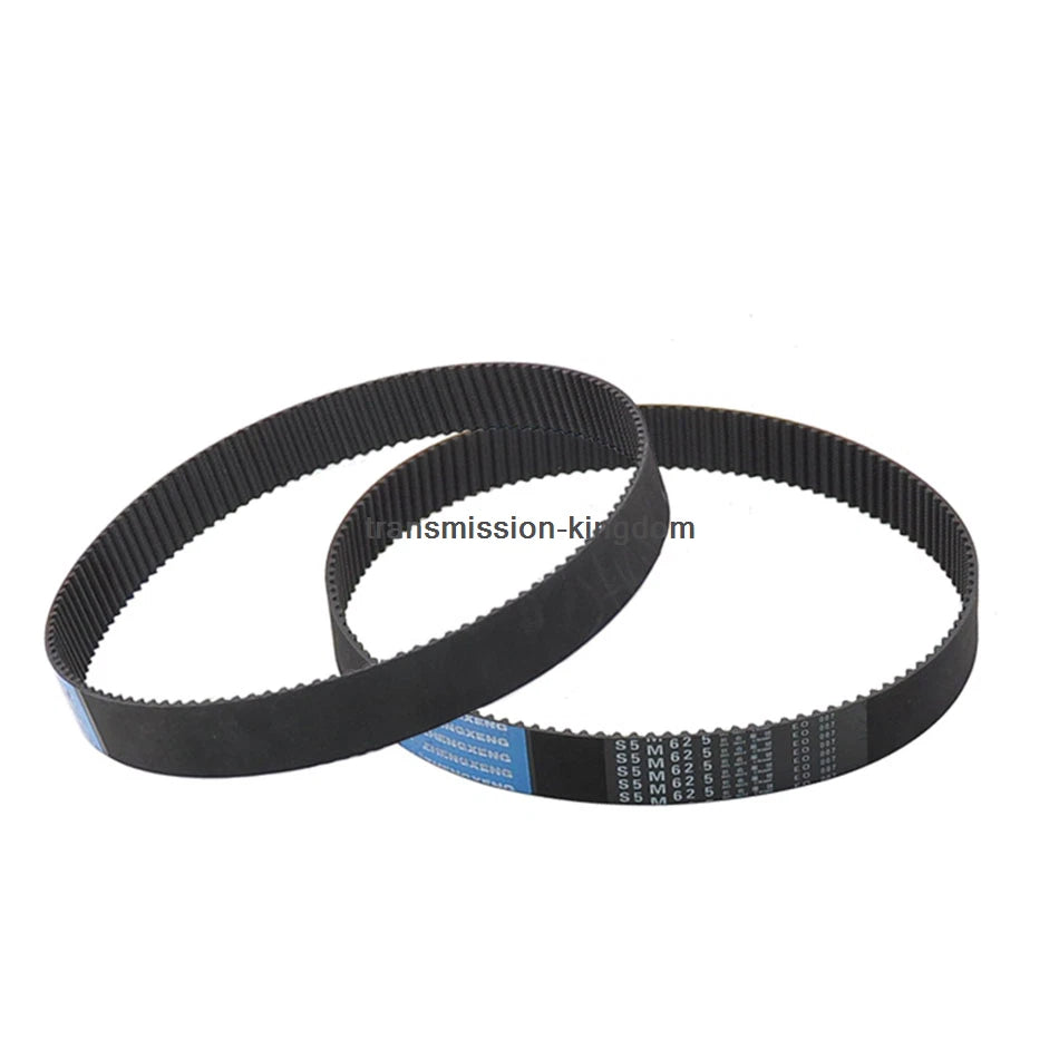 HTD S5M Closed Loop Synchronous Timing Belt — 10/15/20/25/30mm Wide, Multiple Lengths