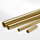 H65 Brass Round Tube — 300mm Hollow Brass Pipe, 1–80mm OD, Multiple Wall Thicknesses