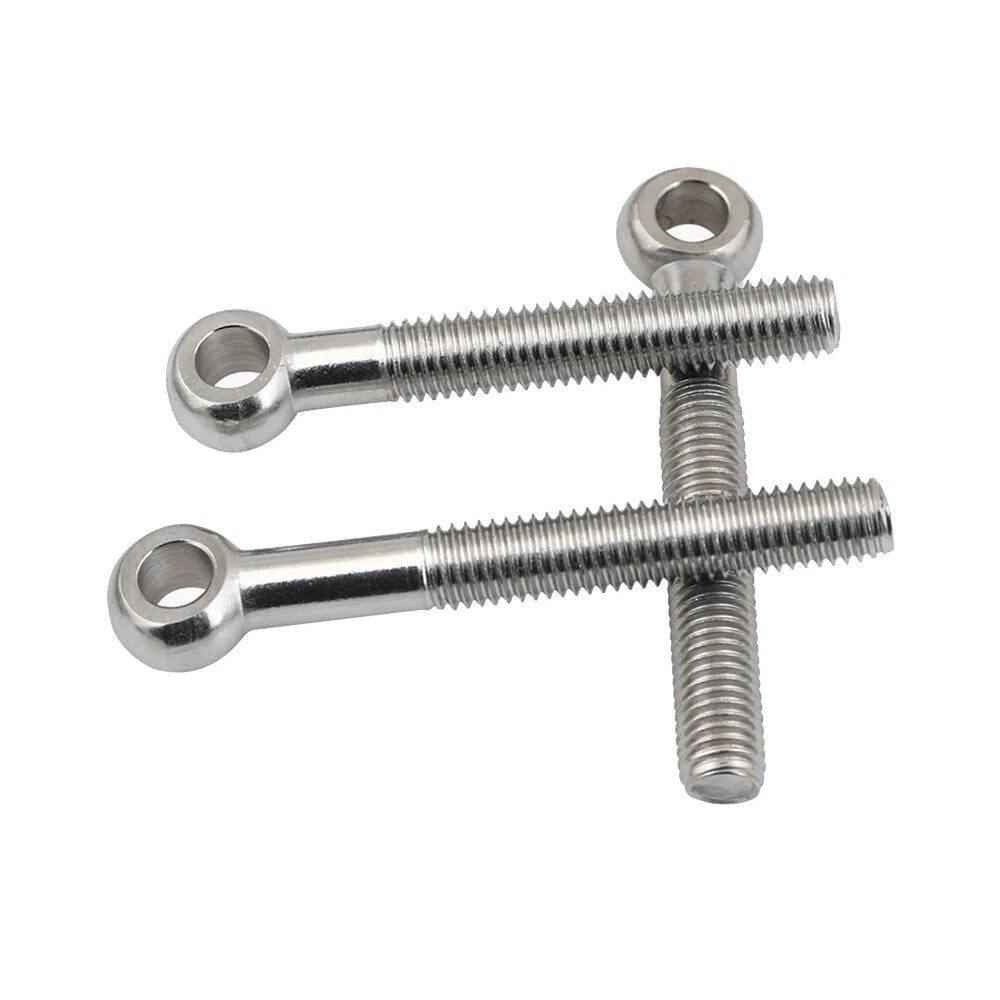 M14 & M16 Stainless Steel Eye Bolts — A2 Threaded Ring Screws for Catenary Wire & Hanging - HomeDIYer