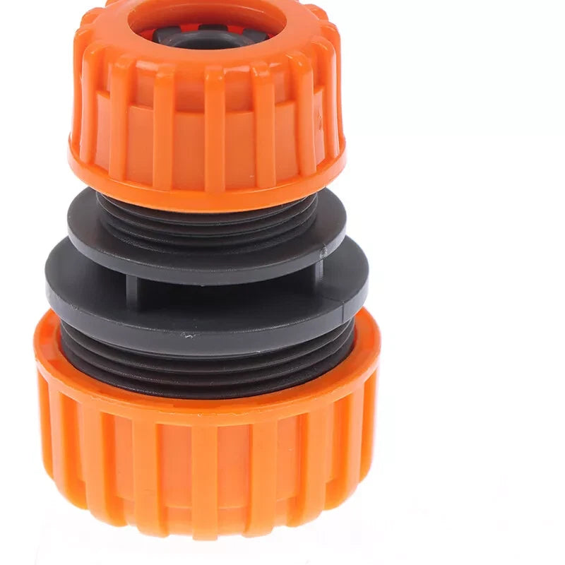 Hose Quick Connector — Universal Garden Hose Tap Adaptor Fitting (3/8" to 1")