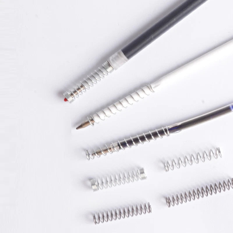 Small Compression Springs Ballpoint Pen Spring 0.4mm Wire Dia 18 20 25 30mm Long