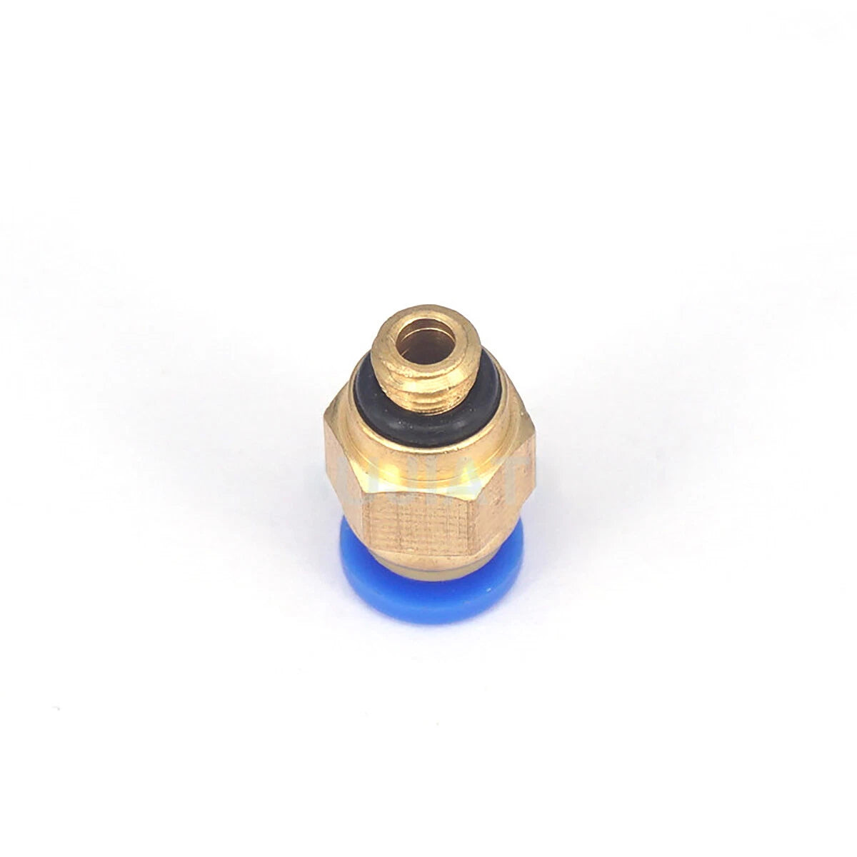 Pneumatic 4mm OD Tube x M5/M6 Male Straight Push-to-Connect Air Fitting