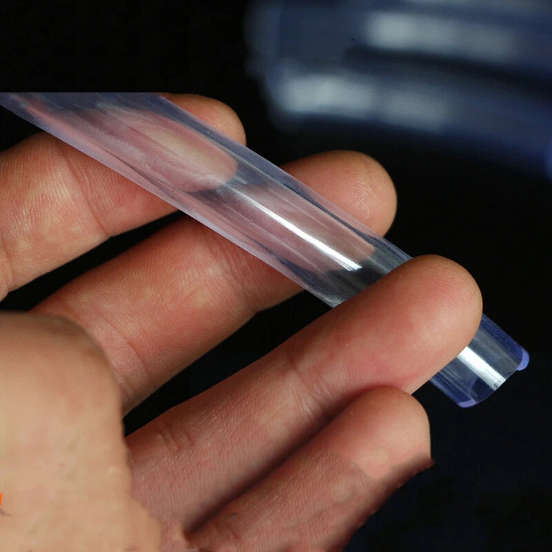Clear PVC Flexible Tubing — 2mm to 13mm ID, Food-Grade Hose for Aquarium, Pond & Home Water Lines
