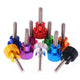 M8 Knurled Thumb Screws A2 Stainless Steel &Colour Aluminum Hand Turn Knob Bolts
