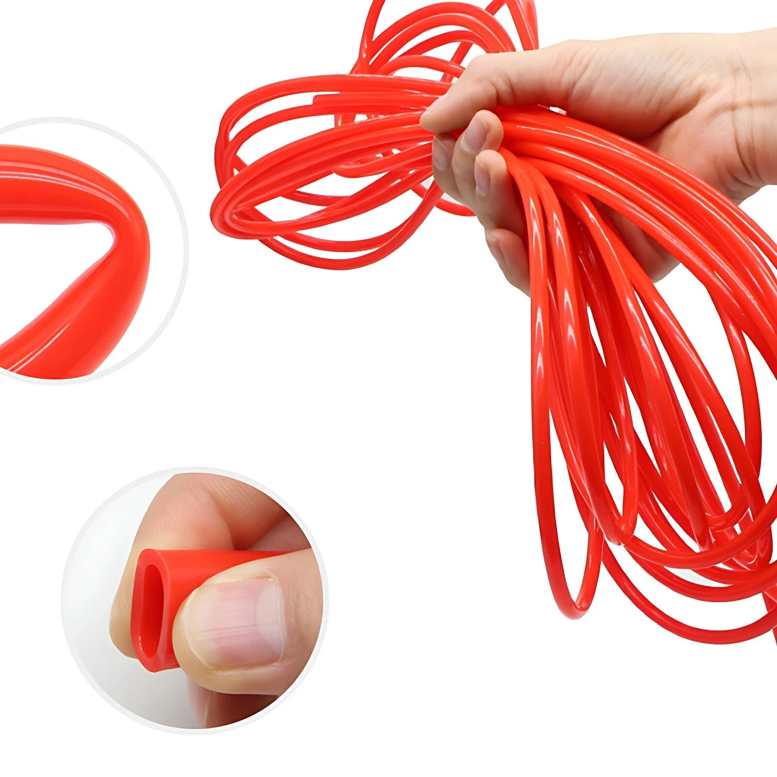 Red Food Grade Silicone Tube Hose Vacuum Tubing Pipe Soft Rubber