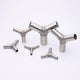 BSP Female Y Piece Connector | 304 Stainless Steel Barbed Hose Tail Fitting | Φ6mm–25mm