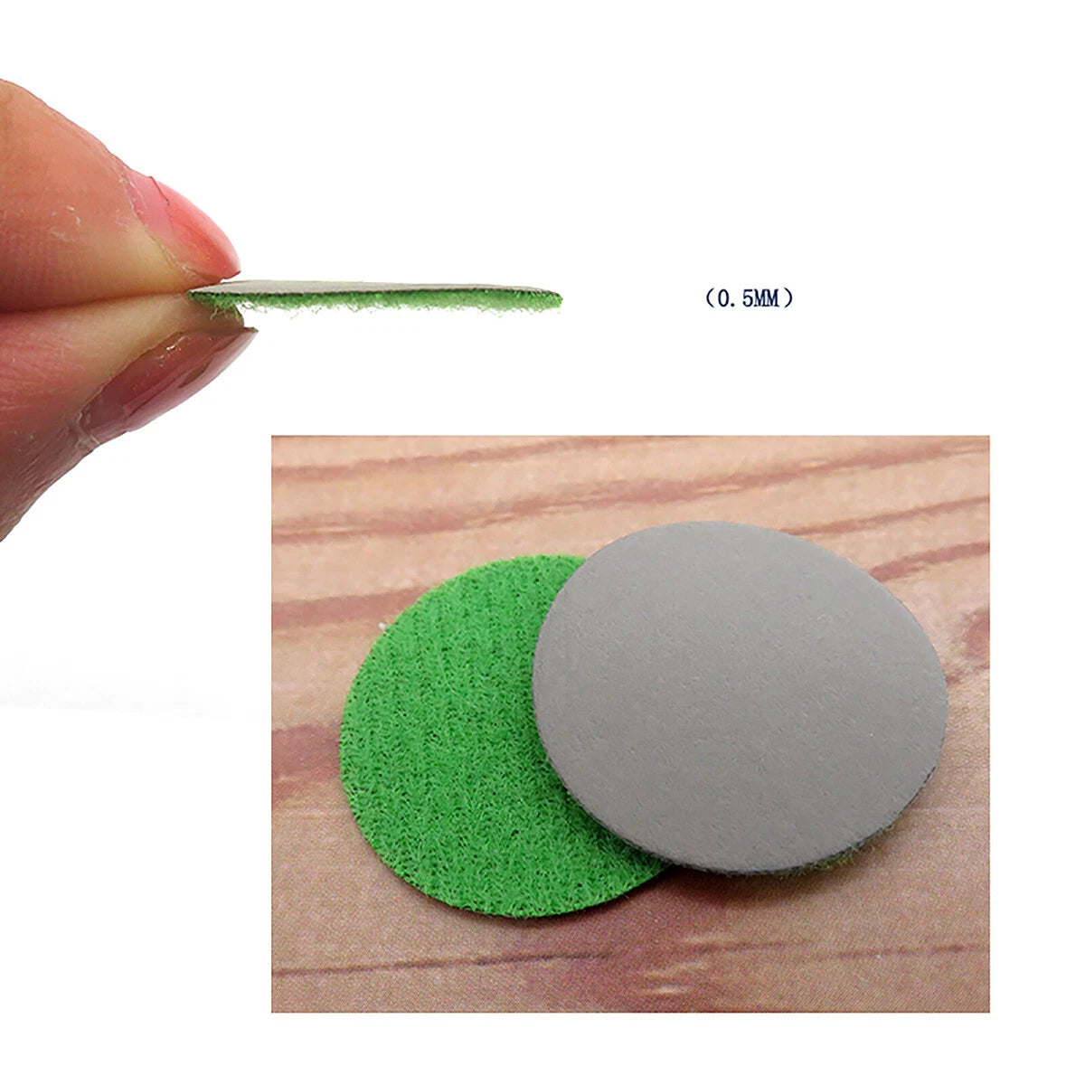 1" - 3" 996A Wet Dry Sandpaper Paper Discs Hook&Loop Wood Car Metal Polishing