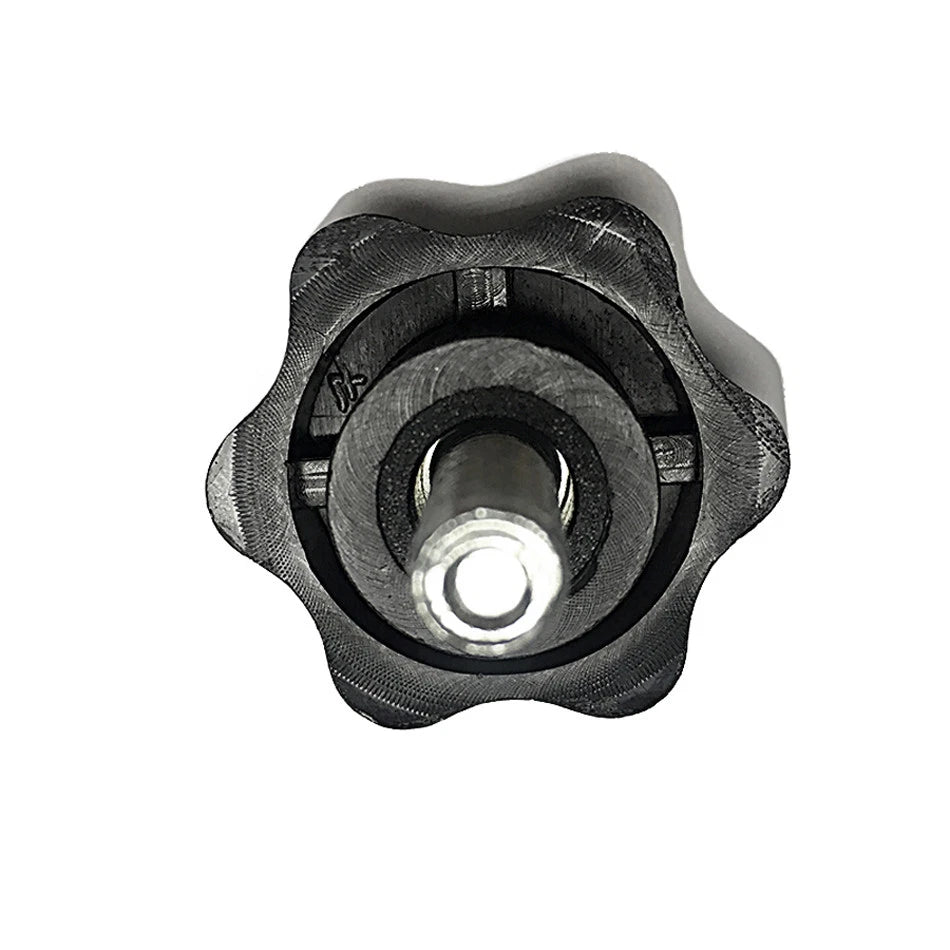 M5 M6 M8 Plastic Black Rosette Thumb Screws Knobs Bolt Star Knob Thumbscrews
