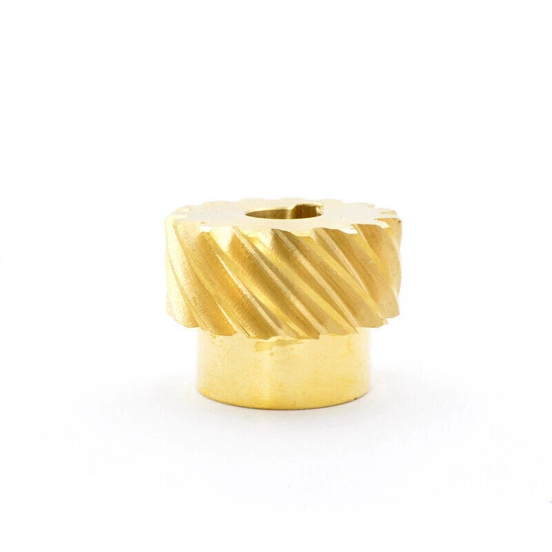 Brass Helical Gears Module 1-1.5 45 Degree 10 13 15 Teeth Motor Pinion Gear