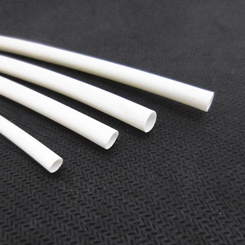 White Heat Shrink Tubing 2:1 Ratio — Φ13–80mm, Multiple Lengths