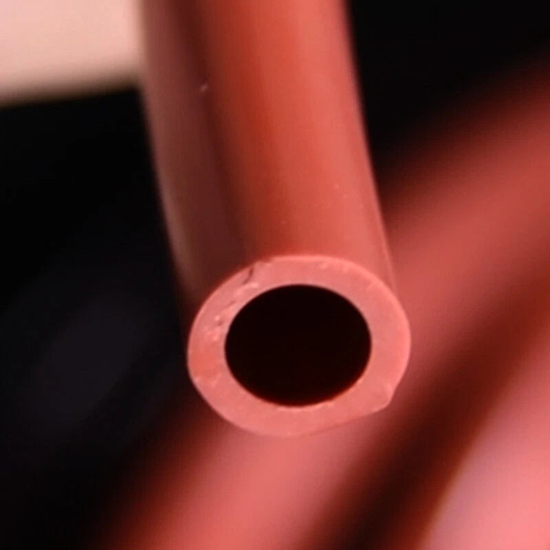 Food Grade Red Silicone Rubber Tubing — Flexible Hose for Water, Air & Drinking Lines