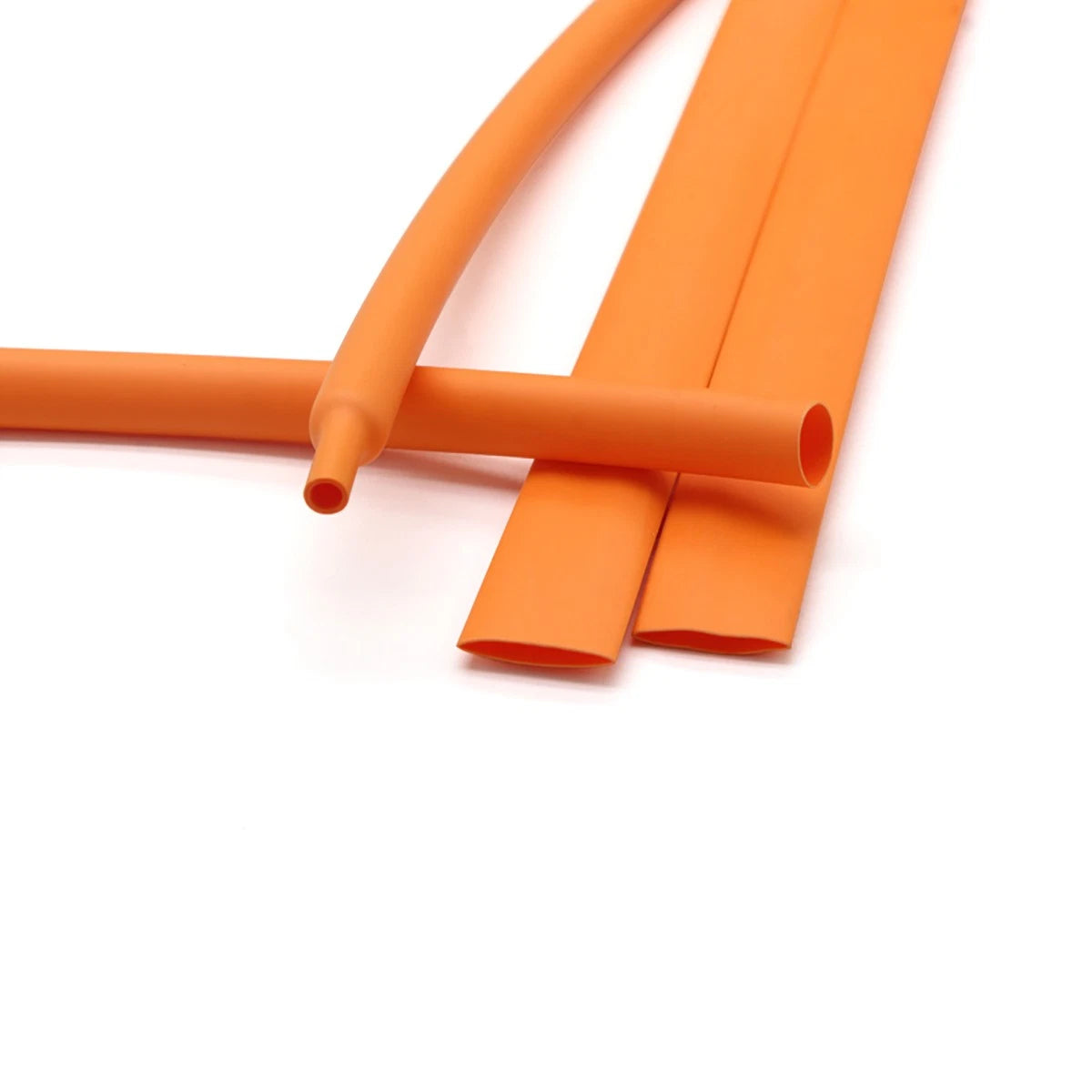 2:1 Heat Shrink Tubing Orange — φ1mm to φ50mm, 1m / 5m / 10m Lengths