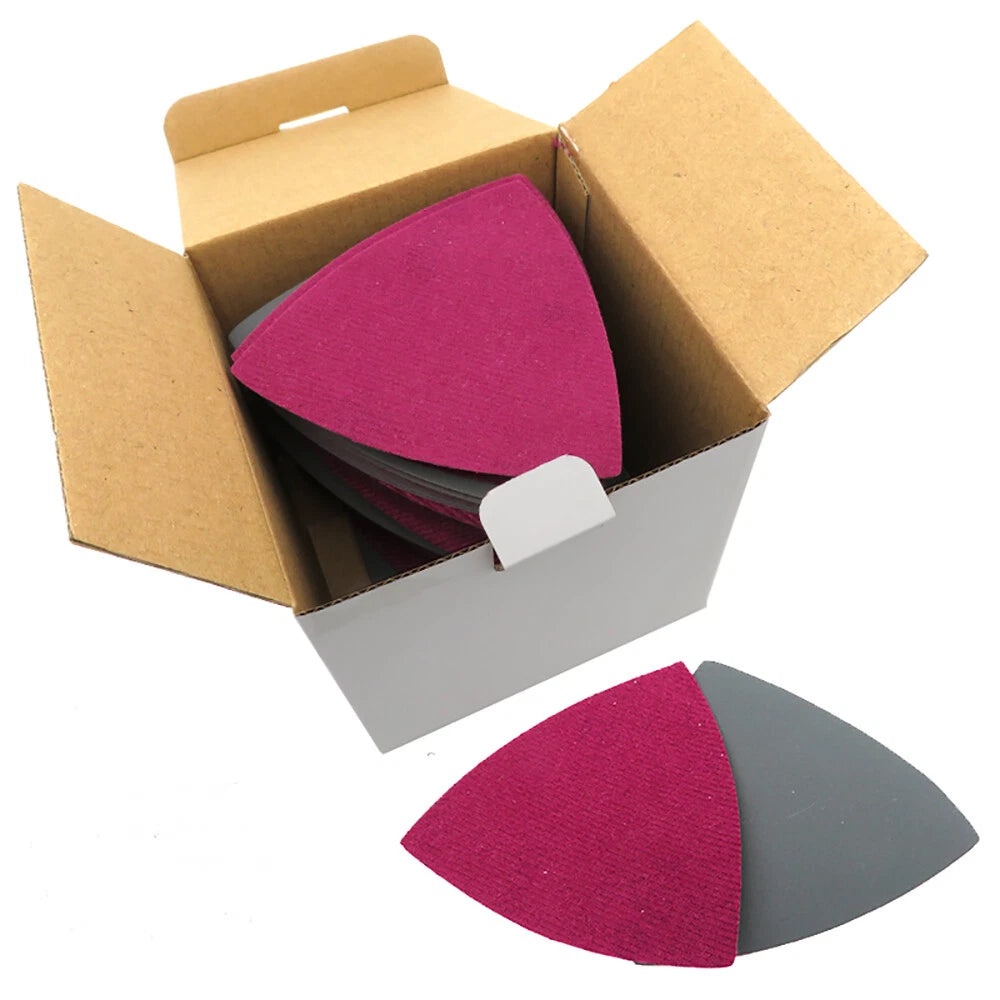 90mm Wet and Dry Mouse Sanding Sheets Delta Detail Palm Sander Sandpaper Pads