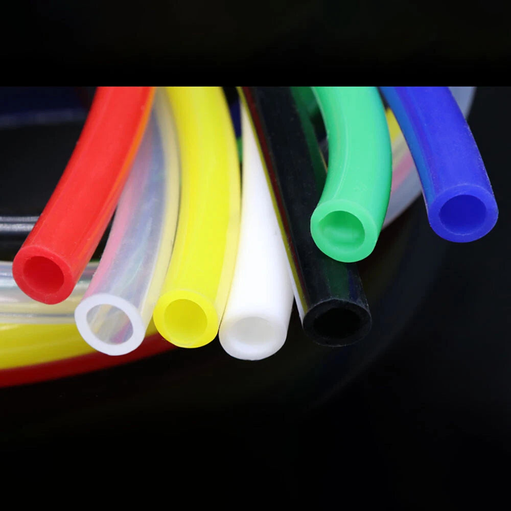 Black Silicone Tubing ID 0.5mm–25mm | Food Grade Flexible Rubber Pipe