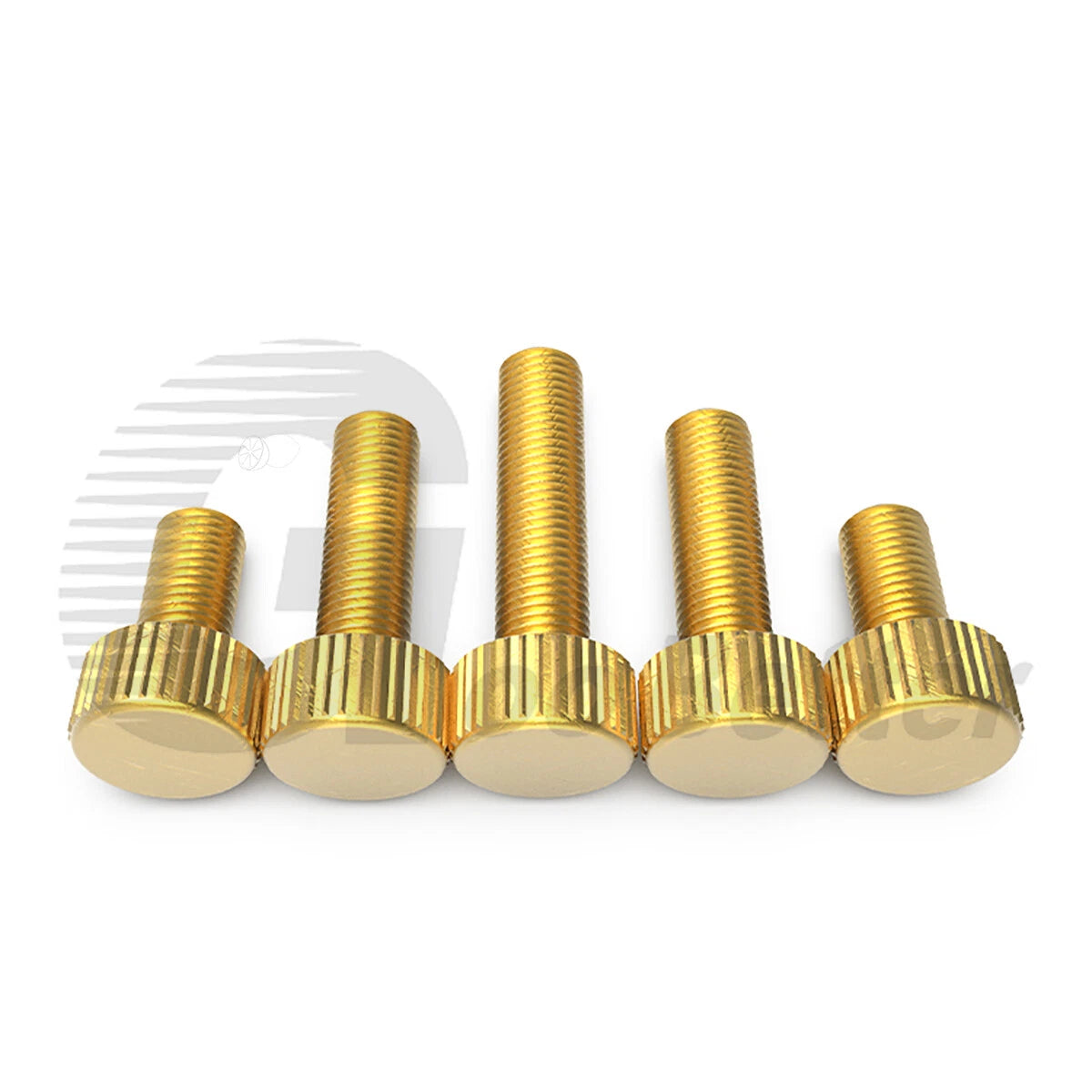 Brass Knurled Thumb Screws M2–M6 | Hand-Tighten Knob Bolts