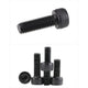 M3 M4 M5 Black Hex Socket Cap Head Screws – A2 Stainless Steel, Allen Drive, Electrophoresis Black