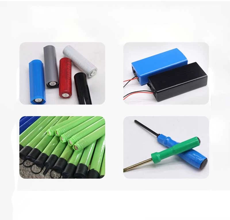 PVC Heat Shrink Tubing for 18650 Battery Packs — 7mm to 150mm, Multiple Colors