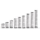Compression Spring Various Size 0.8/0.9mm Diameter&10-50mm Length Pressure Small
