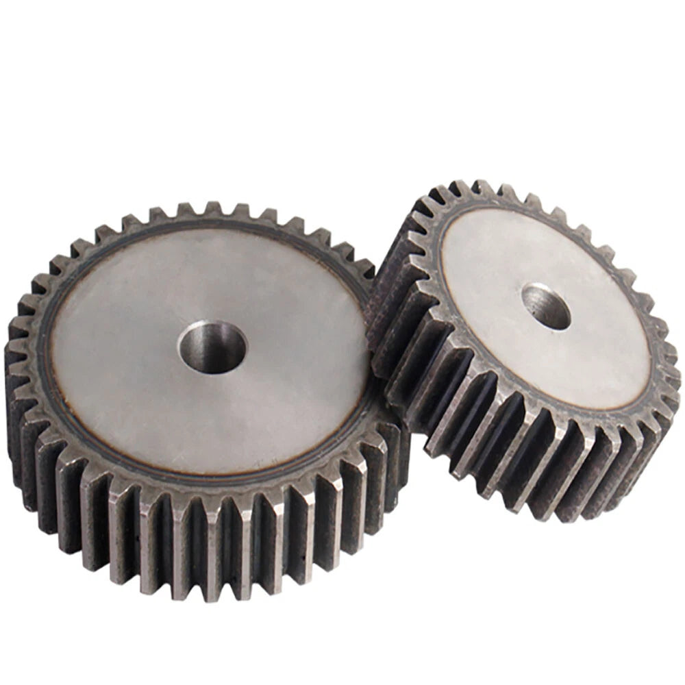 Module 4M Flat Gear Motor Transmission Spur Gear 10T to 38T  Gears With Screw