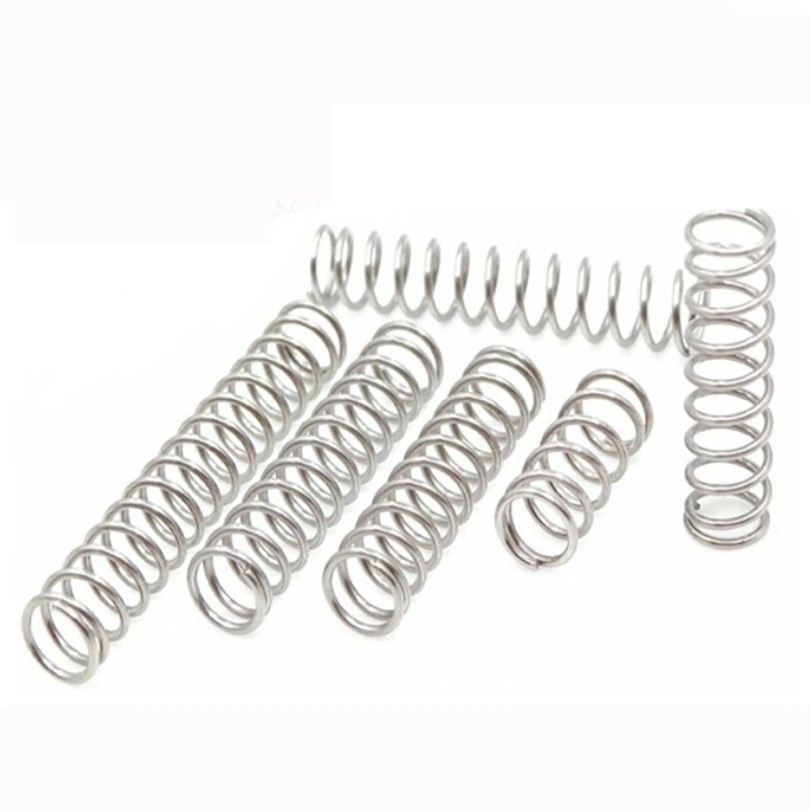 304 Stainles Steel Compression Spring Pressure Small Spring Wire Dia 0.5mm-0.6mm
