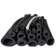 EPDM Foam Rubber Pipe Insulation Tube — 3 to 42mm ID, Lagging Wrap Roll